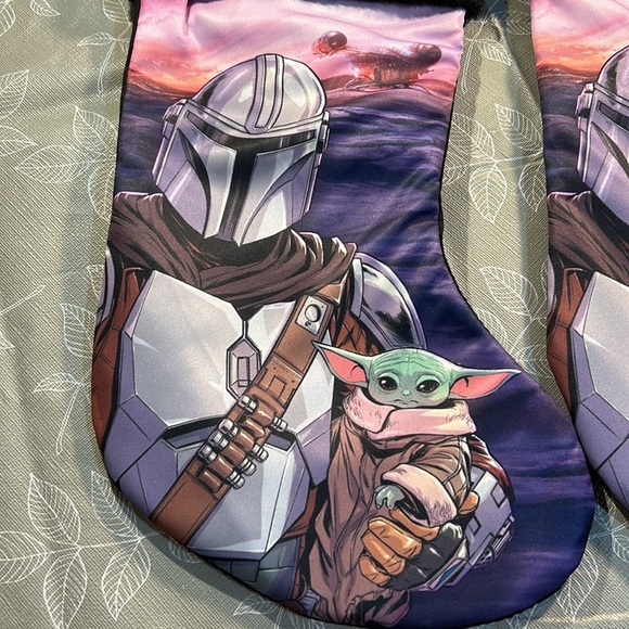 Disney Stars Wars The Mandalorian, 2 Stockings. - Picture 4 of 12